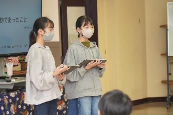 図書委員からも、19日の昼放課に行う図書委員による読み聞かせや読書週間に関する連絡がありました