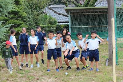 キビタキ班は「鬼ごっこ」