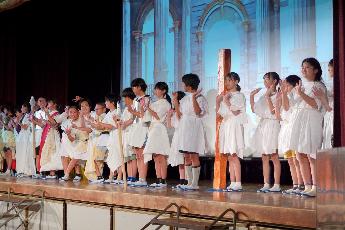 私たちの演技を最後まで見てくれてありがとうございます！