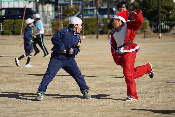 全校しっぽ取り