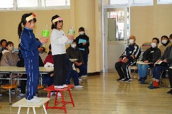 あら不思議！キャップがボトルの中に！