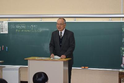 町内会長榊原さんのお話