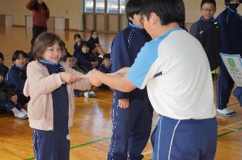 萩小ギネス記録です。おめでとう！
