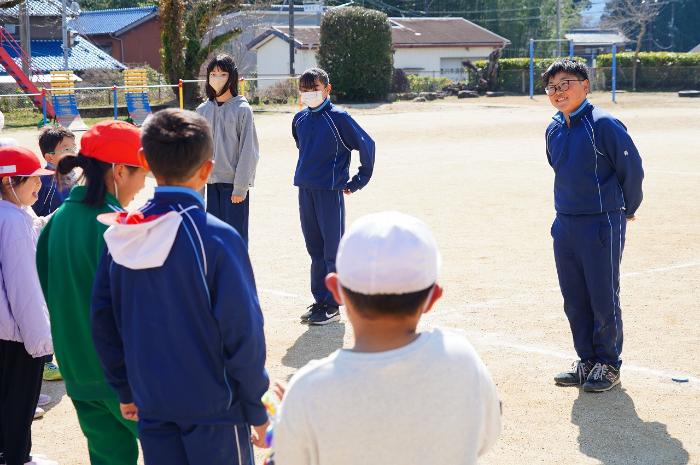 今日の遊びの説明をします！