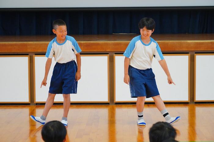 今月の目標は「はきものぺったん美しい！」