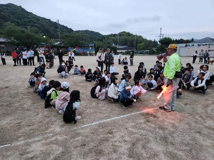 夜7時集合！まだ明るいですね