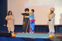 ジニー役の演技が行われている様子の写真