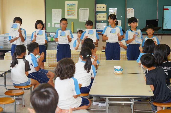 これだけの児童が表彰されました