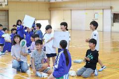 おしろやま班クイズに挑戦