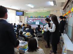 教室での学級指導