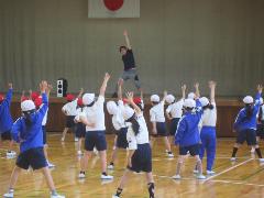 運動会練習低学年