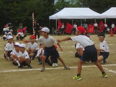 運動会「1・2年生リレー」