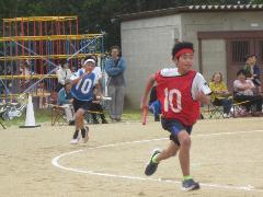 運動会「5・6年生リレー」