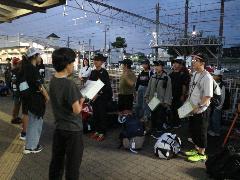 修学旅行　到着式