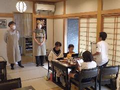 喫茶「かんらん」さんにて