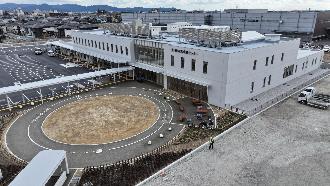 総合保健センターの北西から撮影した写真