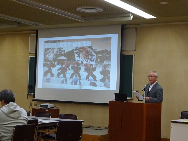 赤坂町内会の発表の様子