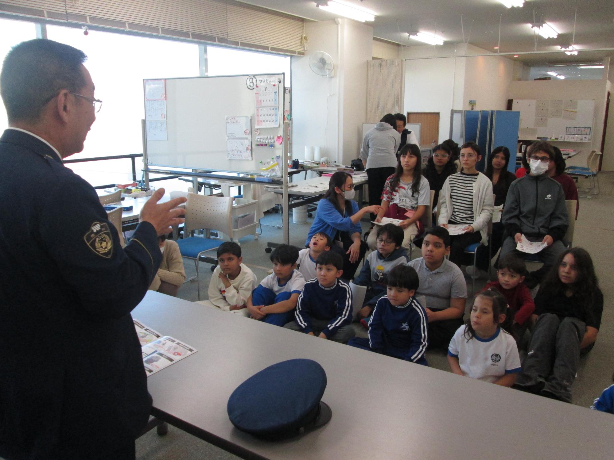 自転車に乗る時のルールを教えてもらいました