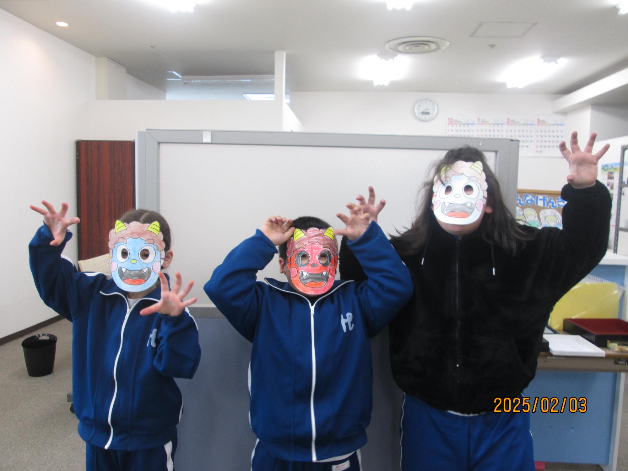 節分の様子