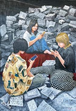 第60回豊川市民展絵画彫刻の部市長賞