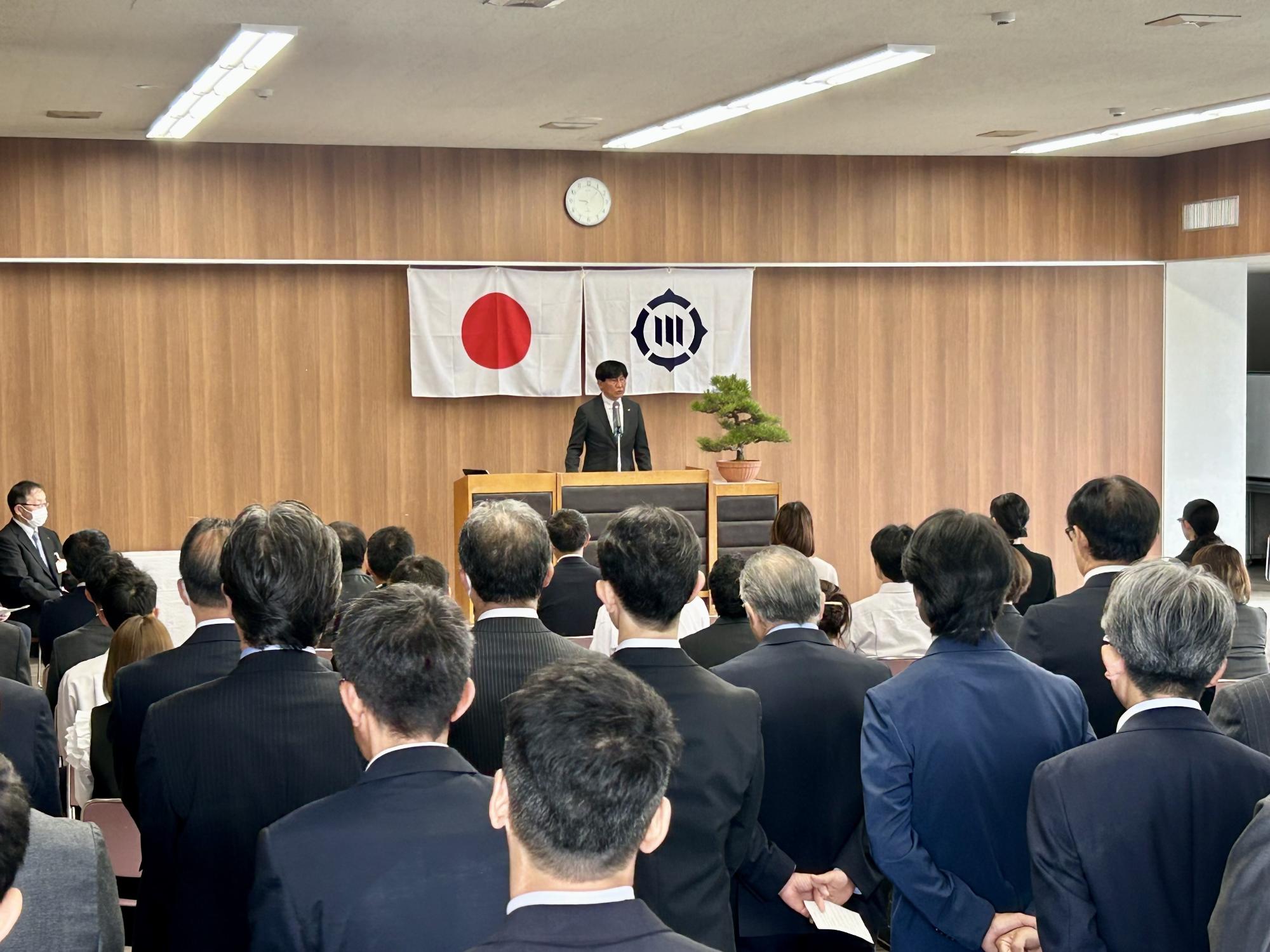 豊川市制施行82周年記念式典及び表彰式