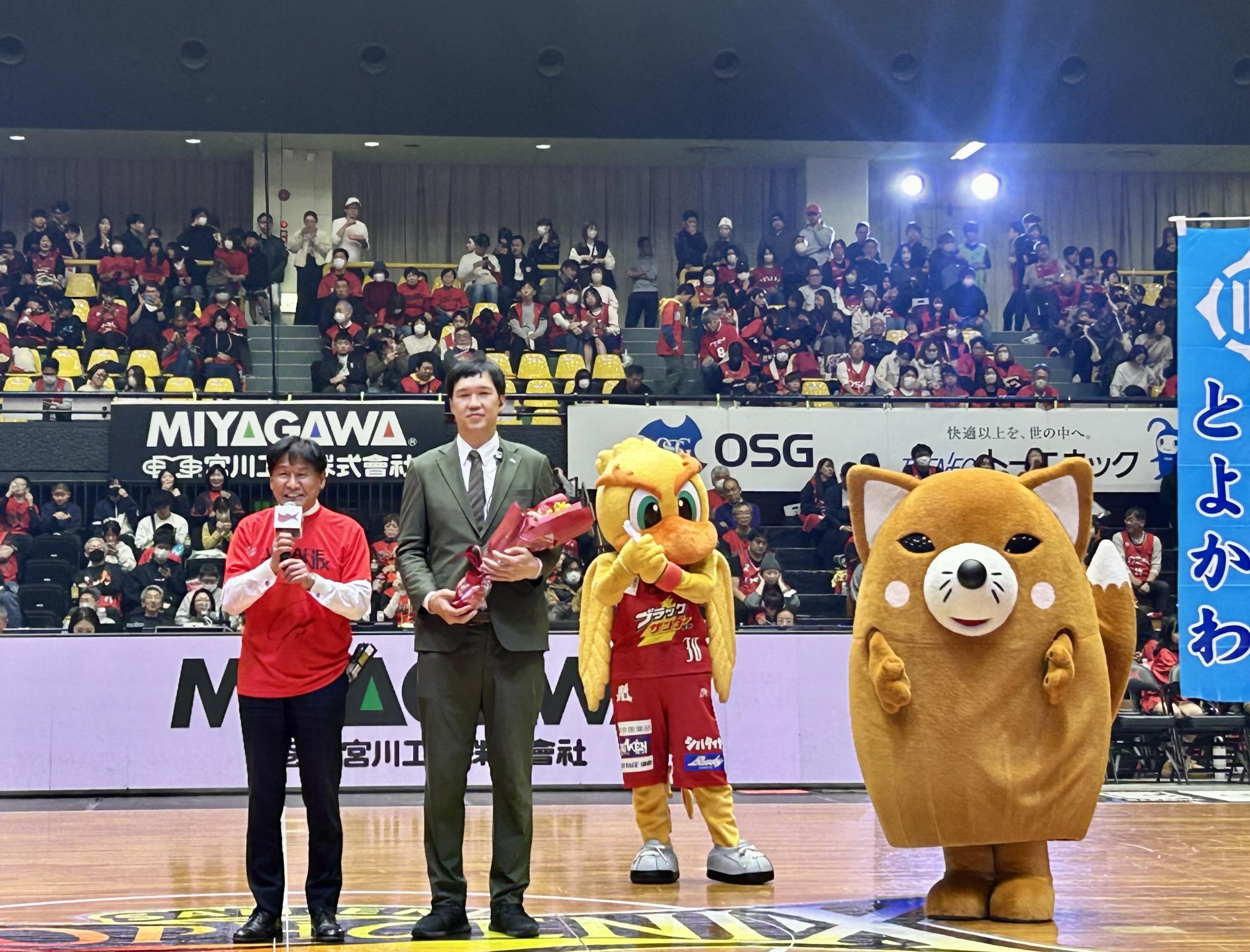 三遠ネオフェニックス公式戦 豊川市DAY