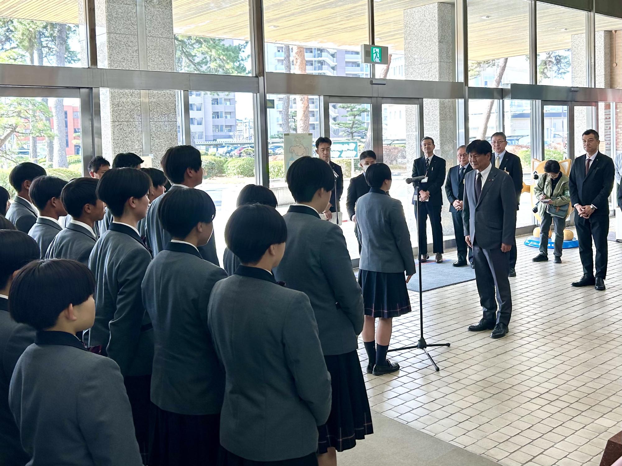 郷土芸術家展開場式