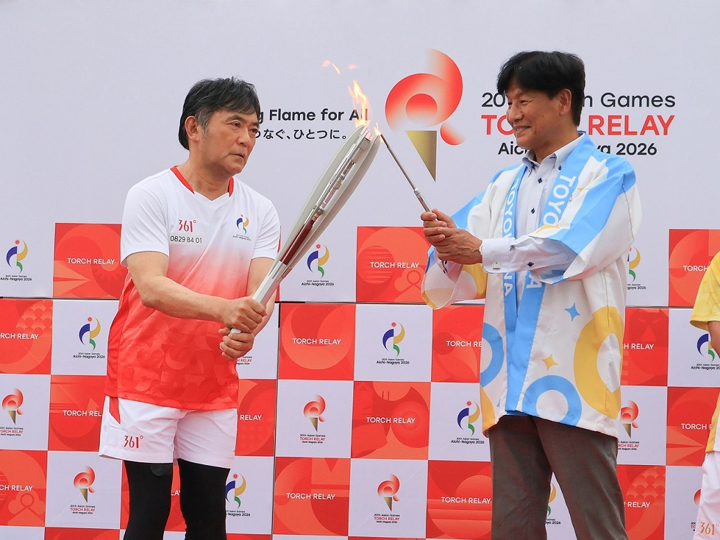 第20回アジア競技大会 聖火リレースタートセレブレーション