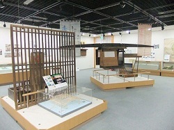 旧東海道赤坂宿の歴史をはじめ、豊川市音羽地区の歴史や文化、自然が紹介・展示されている赤坂宿場資料室の写真