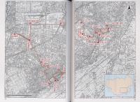 新版豊川の歴史散歩の便利な使い方としてモデルコースを示した地図を利用する方法を説明する写真