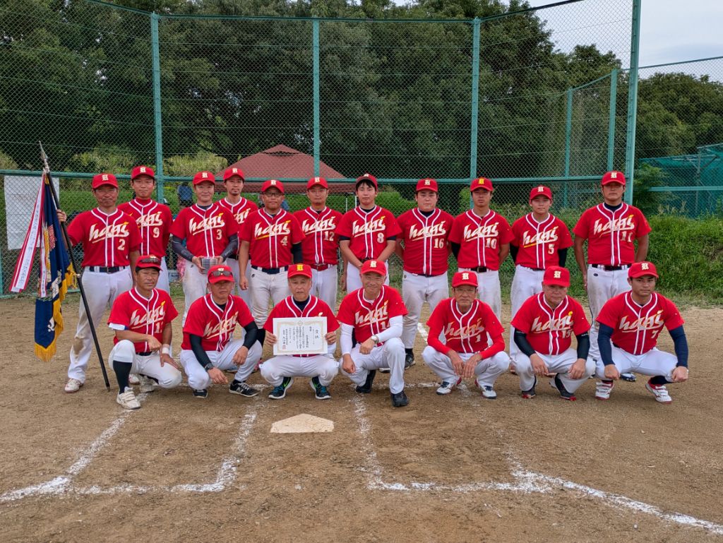 一般男子ソフトボール優勝（萩校区）