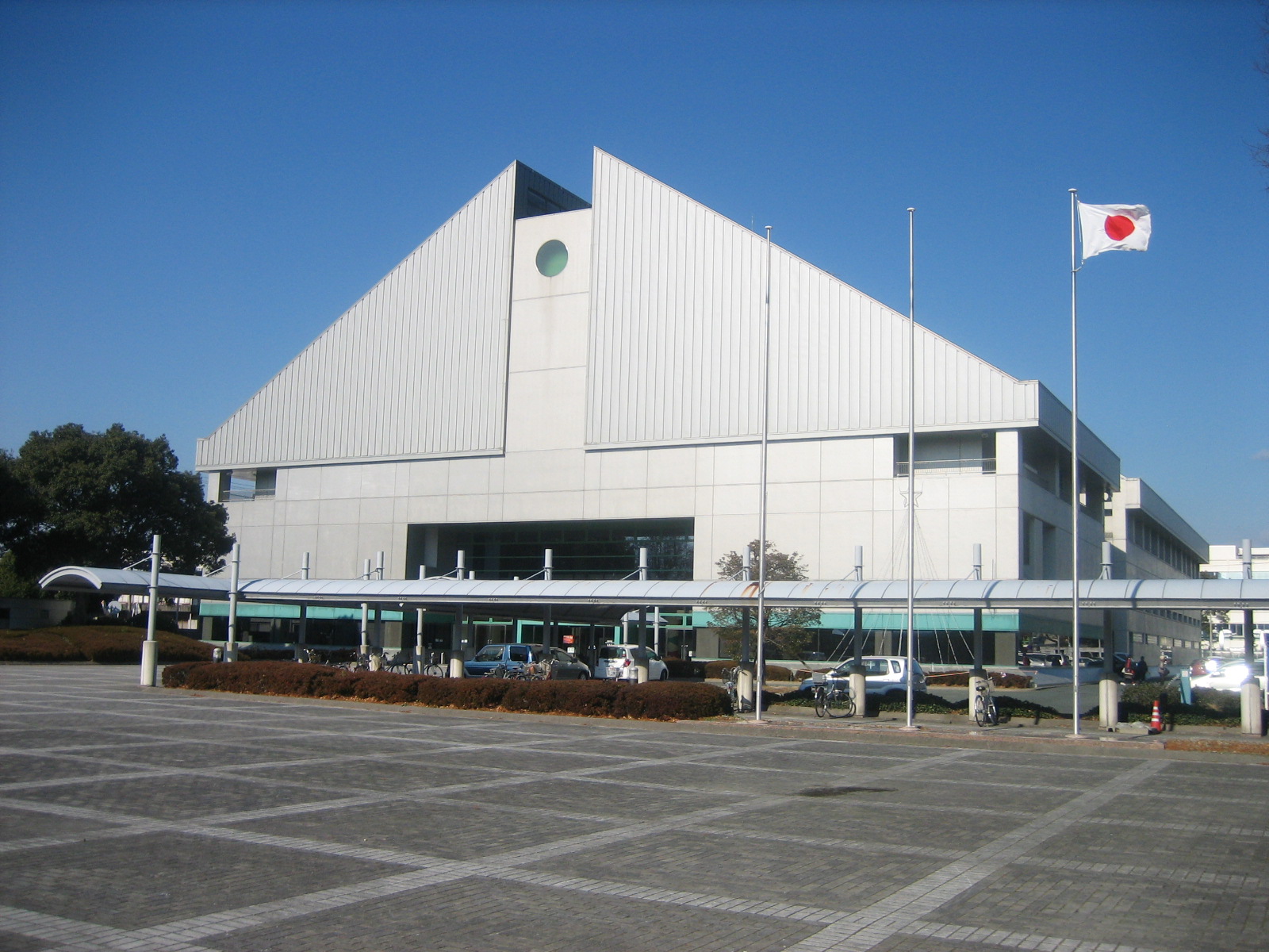 「豊川市総合体育館」外観の写真