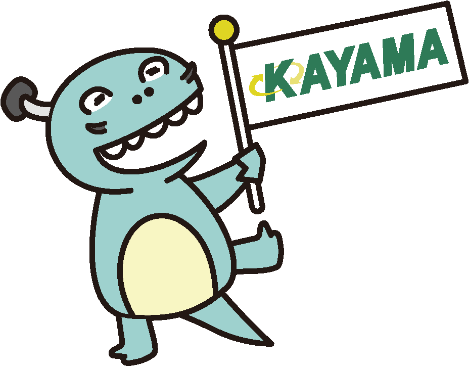 加山興業のキャラクター「テラノさん」