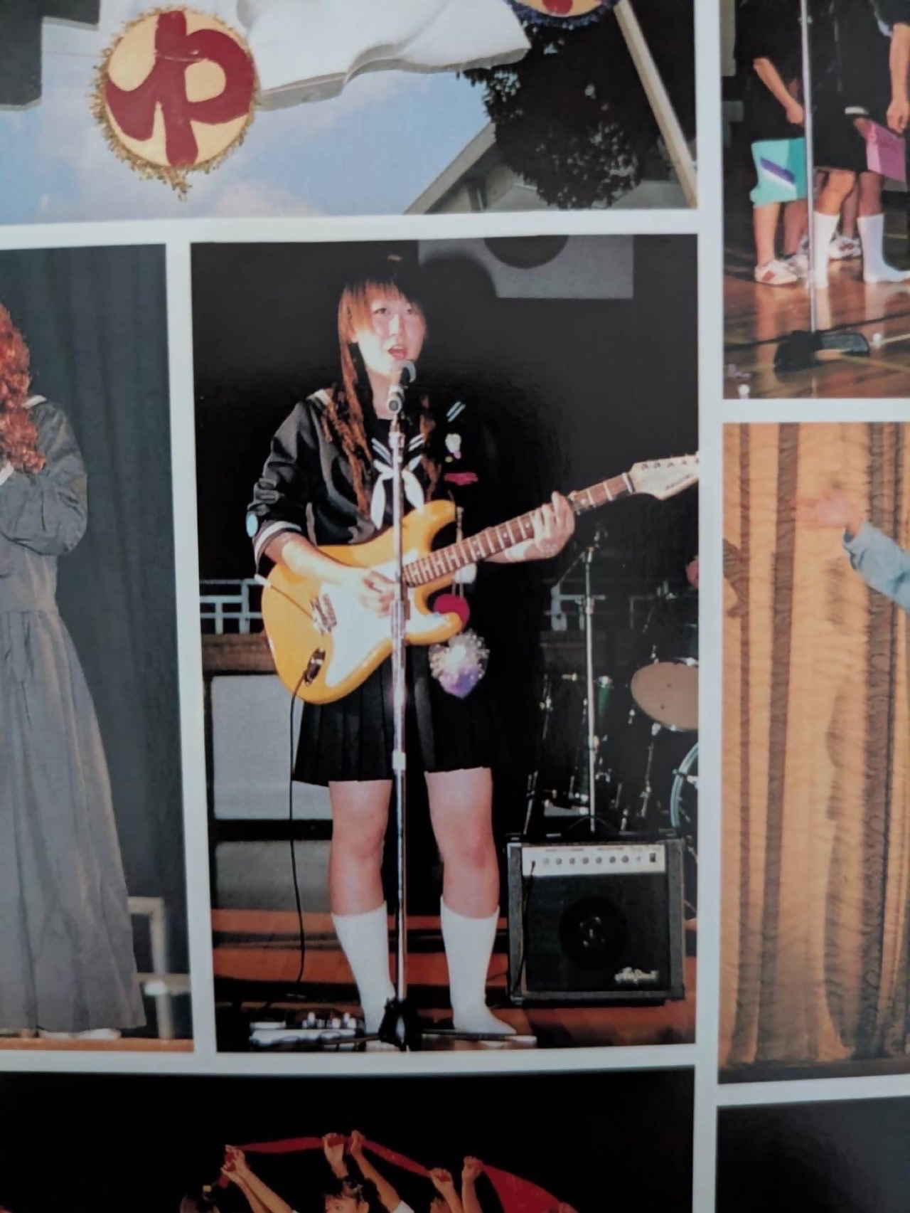 中学の文化祭で披露するナツノコエさん