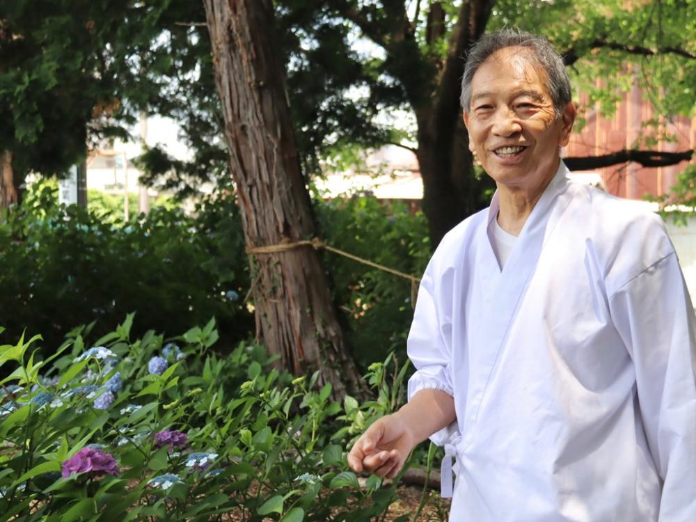 為当稲荷神社 山本宮司