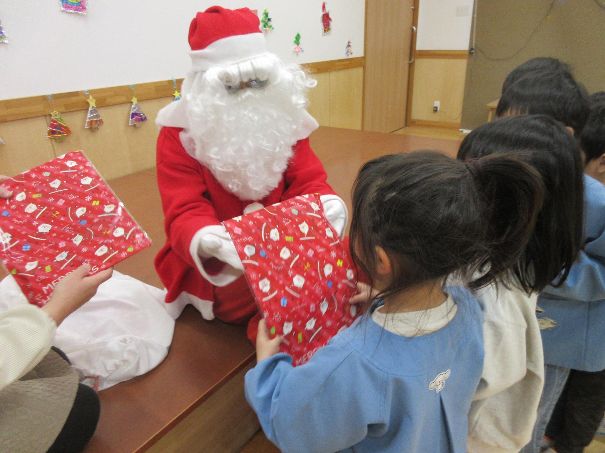 サンタさんからプレゼント
