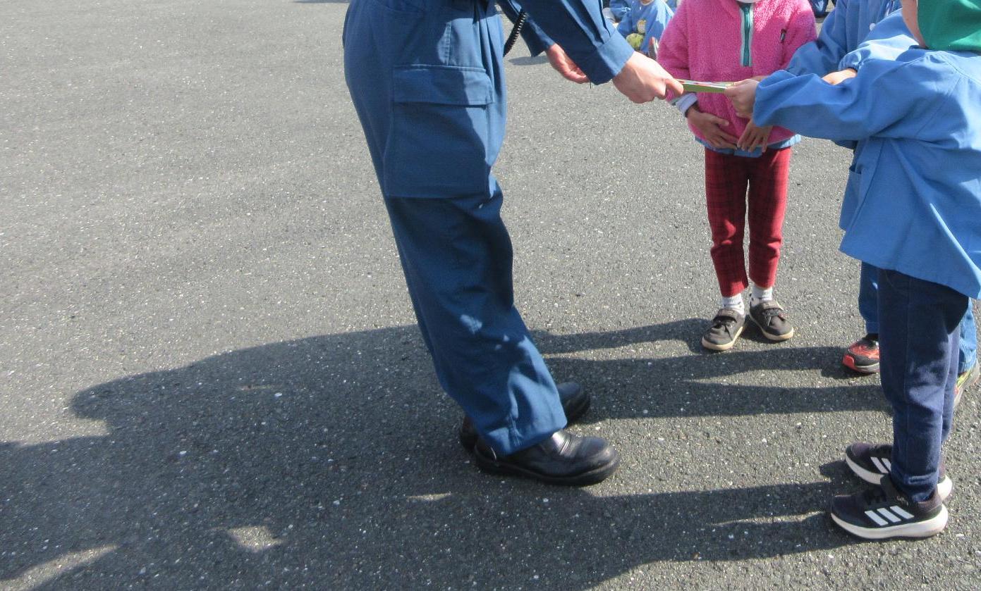 勤労感謝の日も近いので「いつもありがとう」を伝えました。