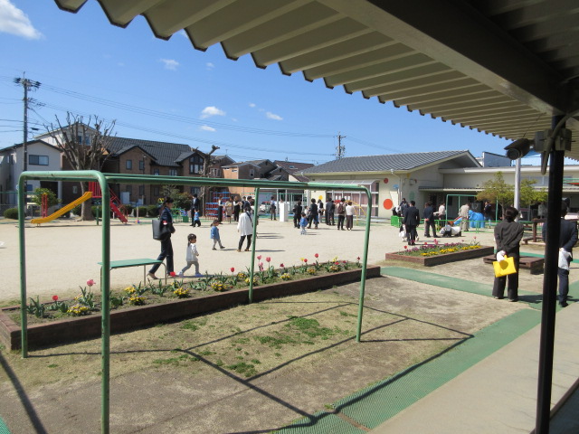 入園式の写真