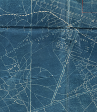 豊川海軍工廠建物所在地図の部分写真