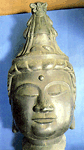 弥勒菩薩の仏頭